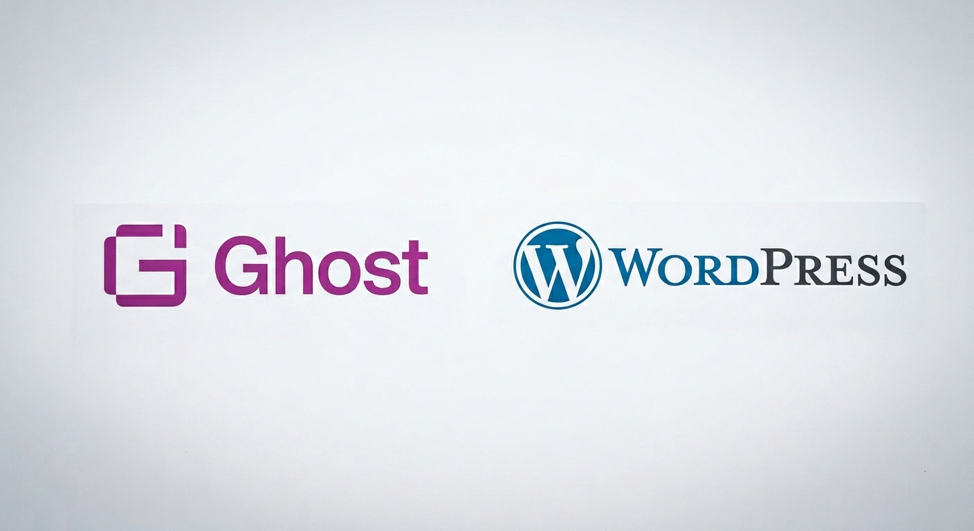 Ghost vs WordPress en 2026 : le comparatif complet pour un blog tech (avec tableau de décision)