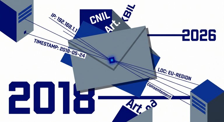 Illustration conformité RGPD et flux de données